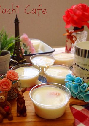 ミルクヨーグルト♡ゼリーin フルーツ♪-レシピのメイン写真