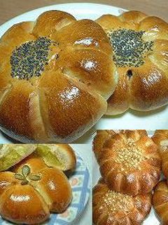 花のアンパン-レシピのメイン写真