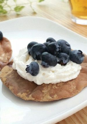 餃子の皮で♪ブルーベリーパイ-レシピのメイン写真