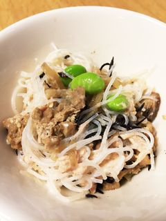 ひじき煮リメイク♪ツナ春雨サラダ-レシピのメイン写真