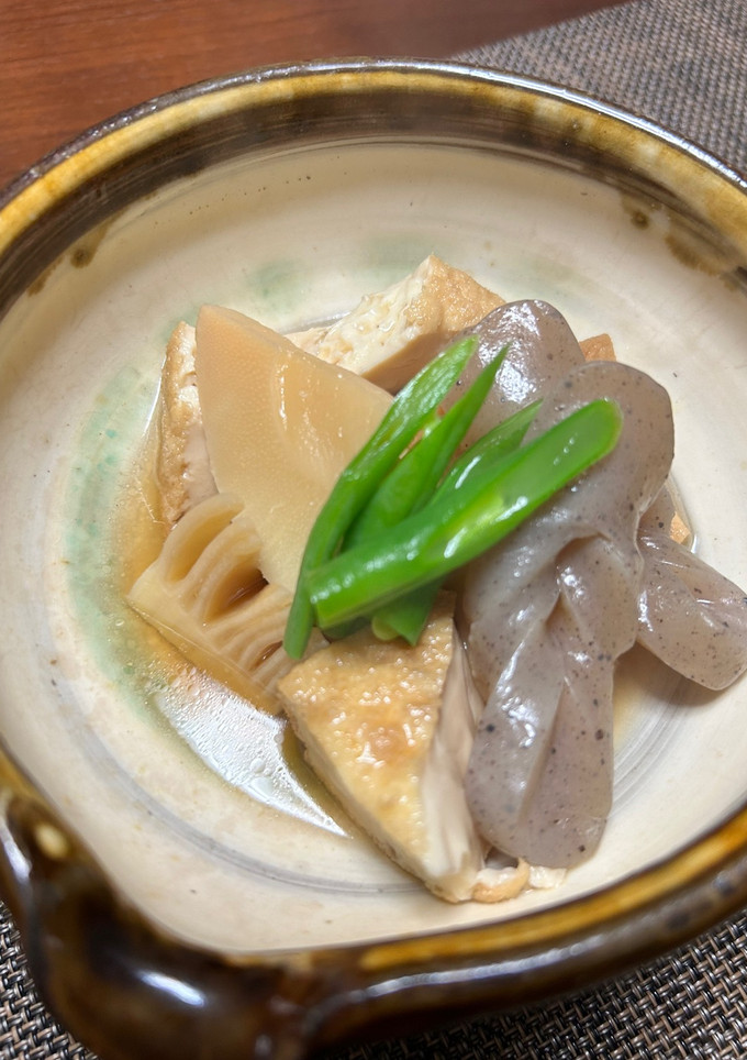 筍と厚揚げとコンニャクの煮物-レシピのメイン写真