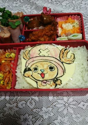 キャラ弁☆ワンピース☆チョッパー-レシピのメイン写真