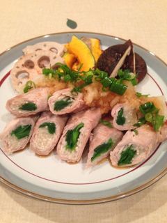 おろしポン酢で☆豚肉の野菜巻き-レシピのメイン写真