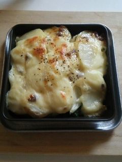 ほうれん草とポテトのアンチョビマヨ焼き-レシピのメイン写真