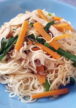 シンプルが一番!そうめんチャンプルー☆-レシピのメイン写真