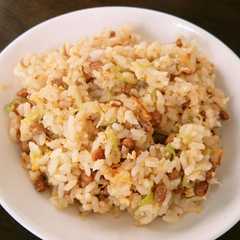 รูปของ 香味ペーストで簡単納豆チャーハン