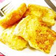 塩を振りかけて♪塩パン風フレンチトースト