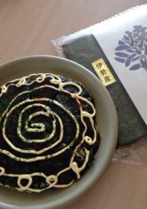 お好み焼き⁈ならぬ…おこ海苔焼き！-レシピのメイン写真
