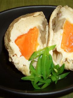 卵と山芋の巾着煮-レシピのメイン写真