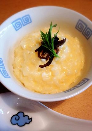 超簡単❣レンジでふわとろ中華玉子おじや♡-レシピのメイン写真