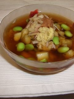 料亭風!焼きナスの冷しあんかけ-レシピのメイン写真