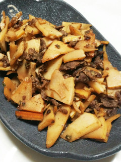 ご飯がすすむ!たけのこの牛肉炒め♪-レシピのメイン写真