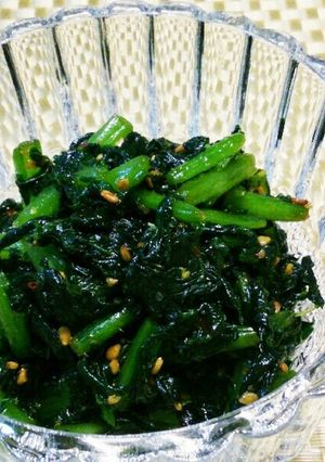 大根の葉で即席醤油漬け～野沢菜漬け風～-レシピのメイン写真