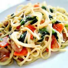 野菜たっぷり♪クリームパスタ-レシピのメイン写真