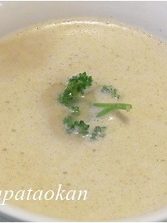 ゴボウ茶の出がらしでポタージュ-レシピのメイン写真