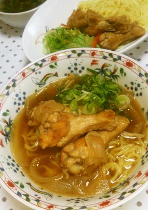 鶏骨付き肉de手作りラーメン-レシピのメイン写真