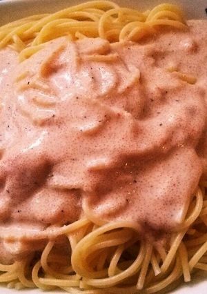 クリーミー明太子スパゲッティ♪-レシピのメイン写真