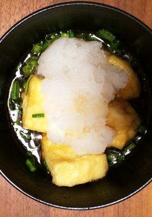 レンジで水切り 揚げだし豆腐-レシピのメイン写真