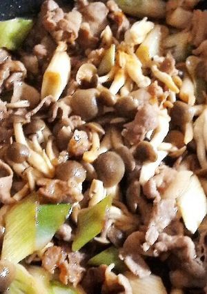 ご飯がススム! しめじと豚肉の中華おかず-レシピのメイン写真