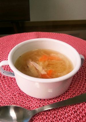 キャベツたっぷり優しいスープ-レシピのメイン写真