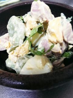 空豆とゆで卵のサラダ◆春爛漫-レシピのメイン写真