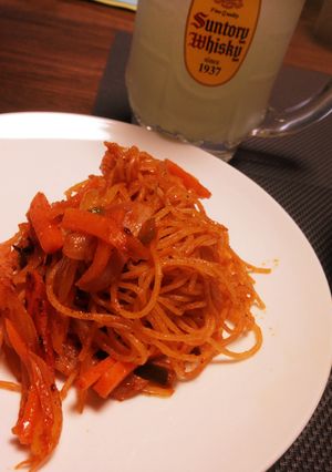 ビーフンで☆スパイシーなチャウミン-レシピのメイン写真