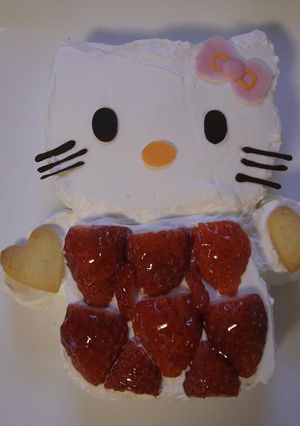Ｂｉｒｔｈｄａｙｃａｋｅ★イチゴのドレス-レシピのメイン写真