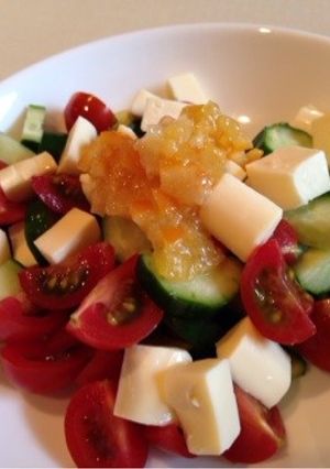夏野菜と塩レモンのさっぱりサラダ-レシピのメイン写真
