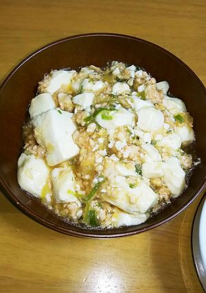 簡単！本格的じゃない麻婆豆腐♪（汗）-レシピのメイン写真
