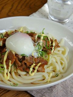☆簡単☆照りたまうどん-レシピのメイン写真