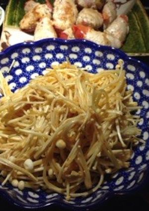 簡単！新食感！えのきのピリ辛あえ-レシピのメイン写真