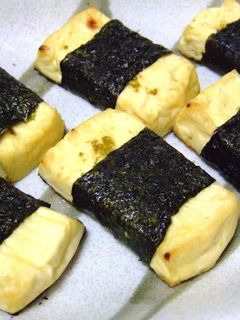 柚子胡椒豆腐で☆のり巻き-レシピのメイン写真