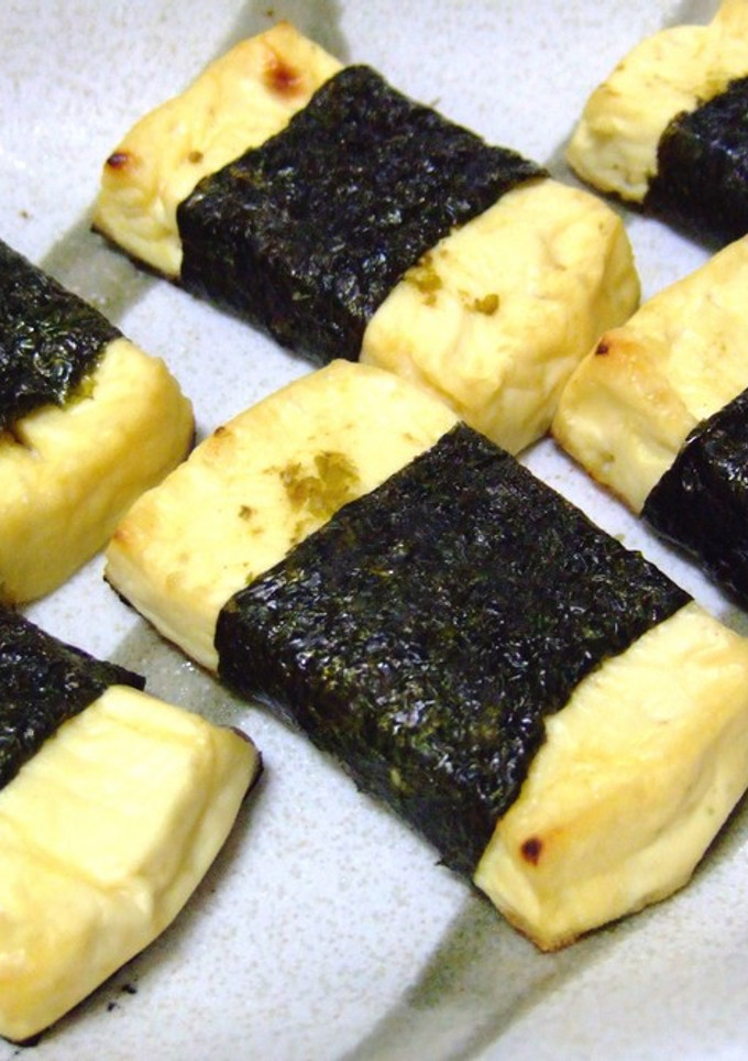 柚子胡椒豆腐で☆のり巻き-レシピのメイン写真
