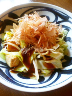 春キャベツと豆腐のお好み焼き風♪-レシピのメイン写真