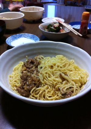 肉みそのっけ油そば-レシピのメイン写真