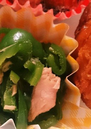 お弁当にもう１品！レンジで甘辛ピーマン-レシピのメイン写真