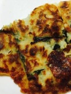 お好み焼き風チーズ入りチヂミ-レシピのメイン写真