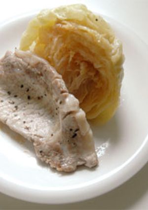 豚肉とキャベツの白ワイン蒸し-レシピのメイン写真