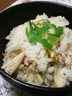 春が来た♪たけのこごはん-レシピのメイン写真