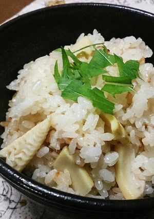 春が来た♪たけのこごはん-レシピのメイン写真