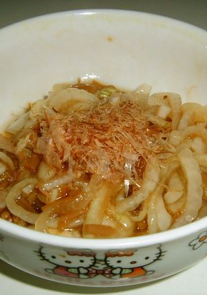 玉ねぎとなめたけのかんたん和え物-レシピのメイン写真