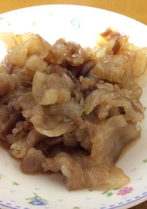 豚肉の甘辛煮-レシピのメイン写真