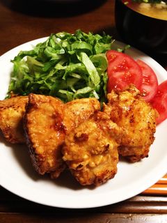 我が家の柚子胡椒風味唐揚げ-レシピのメイン写真