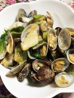 あさりのバター酒蒸し-レシピのメイン写真