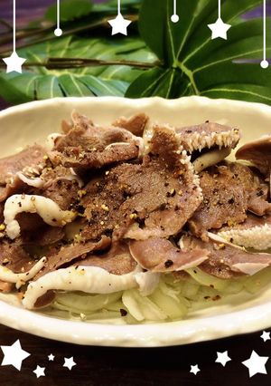 【簡単おつまみ】茹でタン塩レモン-レシピのメイン写真
