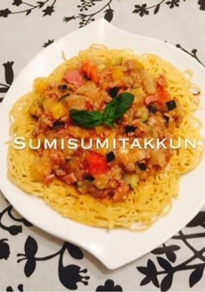 さっぱりレモンの餡掛け♡焼きパスタ♪-レシピのメイン写真