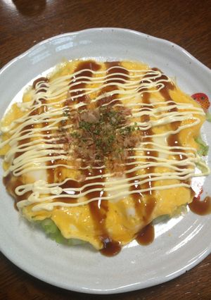 キャベツのみ！包まないとん平焼き風-レシピのメイン写真