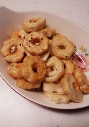 もっちりちくわぶ揚げ～クレイジーソルト～-レシピのメイン写真