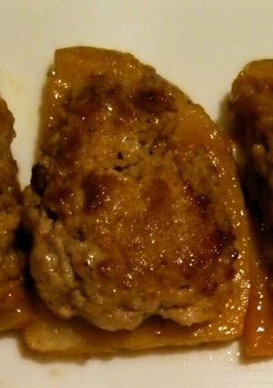 お弁当に！タケノコのひき肉焦がし醤油風味-レシピのメイン写真
