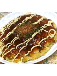 はんぺんと山芋のふんわりお好み焼き★動画-レシピのメイン写真
